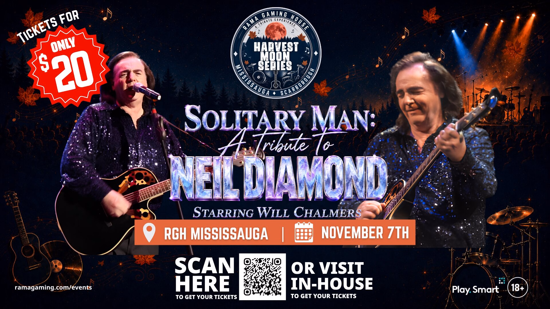 Neil Diamond Tribute - Mississauga image of Neil Diamond Tribute - Mississauga