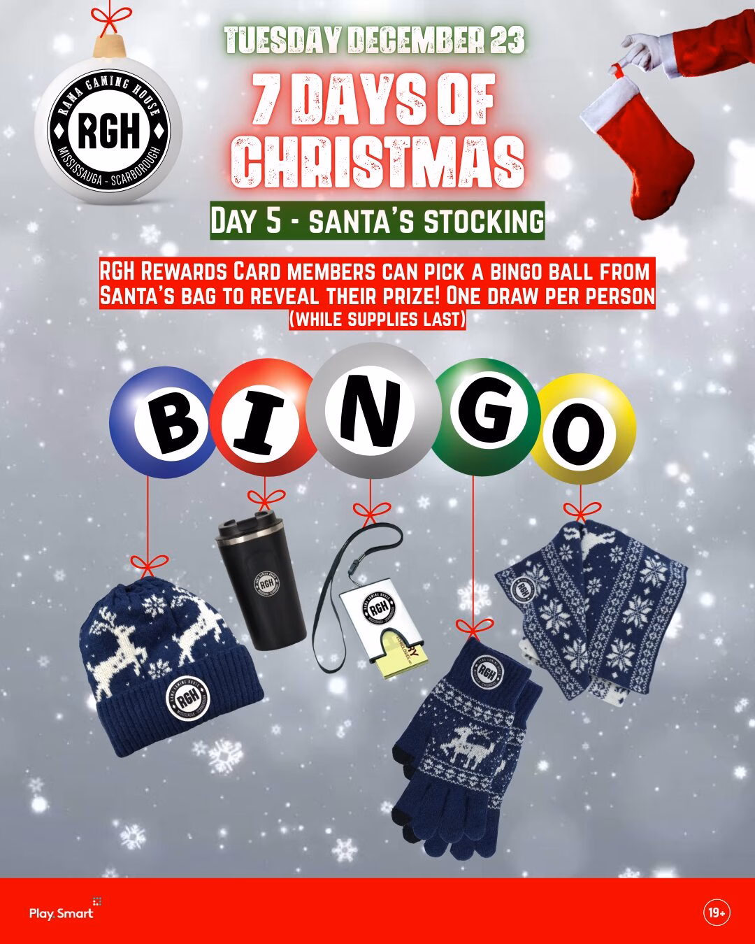 seven days of Christmas celebration at RGH Day 5