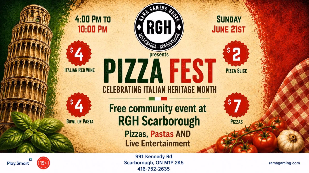 Pizza Fest - RGH Scarborough
