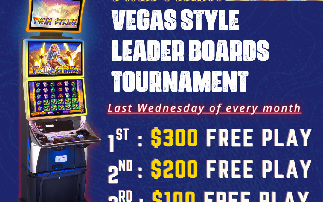 Vegas Style Leaderboard Tournament
